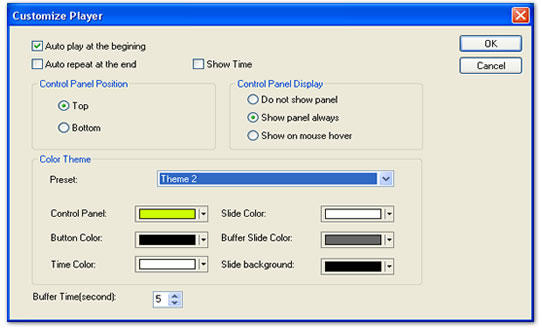 screenshot of AnvSoft FLV Player