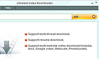 UltraGet Video Downloader