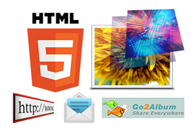 Share HTML5 photo slideshow