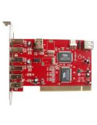  DVD Burning Xpress + 8 Ports Firewire IEEE 1394 PCI Combo Card