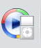 Icon of the video converter, MPEG converter and AVI Converter.