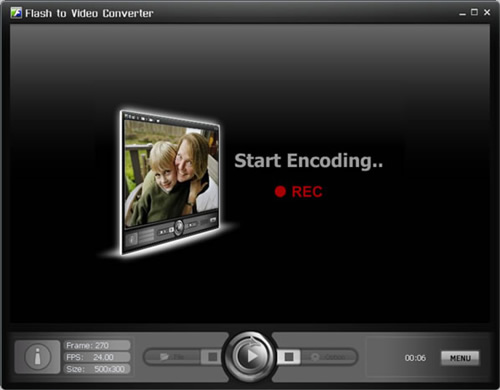 Flash to Video Converter screenshot