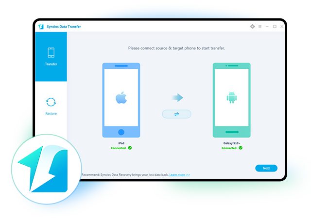 syncios data transfer