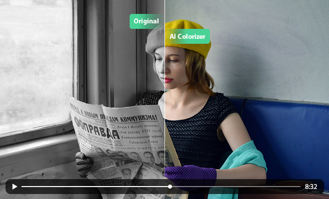colorize black and white videos