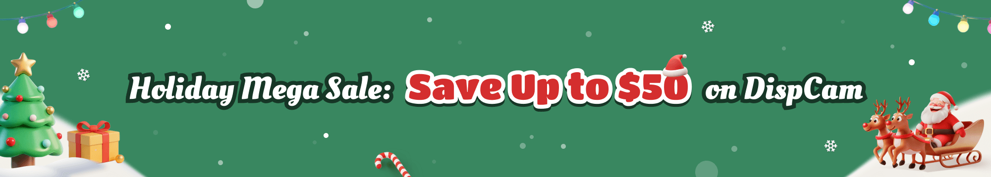 dispcam xmas sale