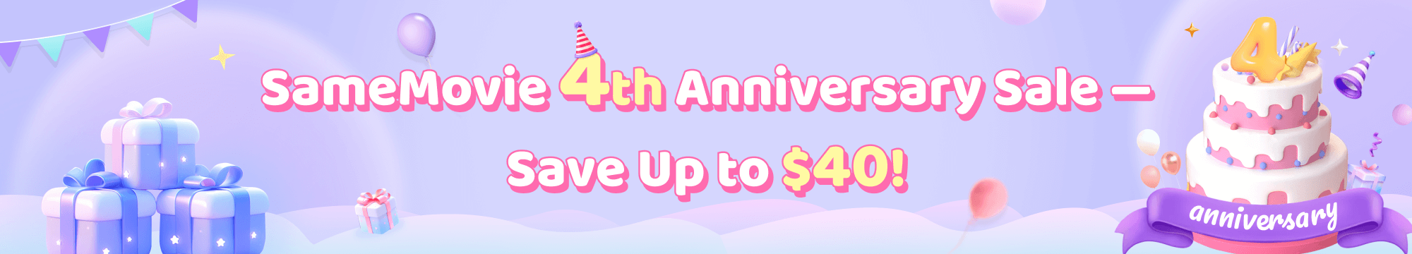 SameMovie 4th anniversary
