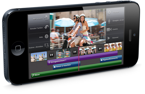 lire vidéo sur iphone 5