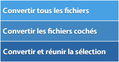 mode de conversion