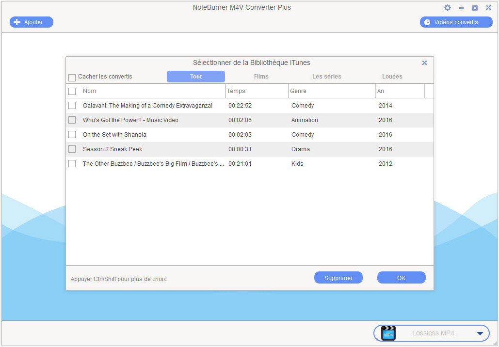 NoteBurner M4V Converter