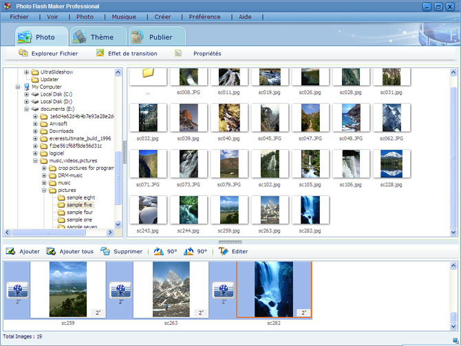 Capture d'écran Photo Slideshow Maker