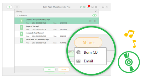 Burn Apple Music to CD