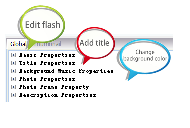customizing options