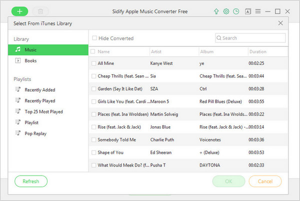 Add Apple Music Files