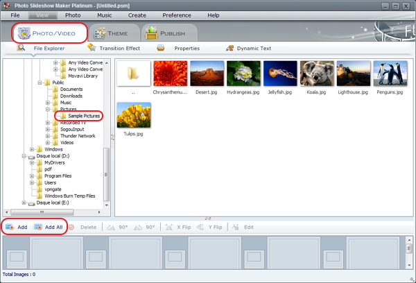 add images