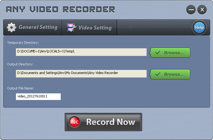 Any Video Recorder