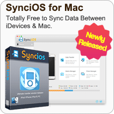 Newly Released Syncios for Mac