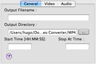 generate settings of target video